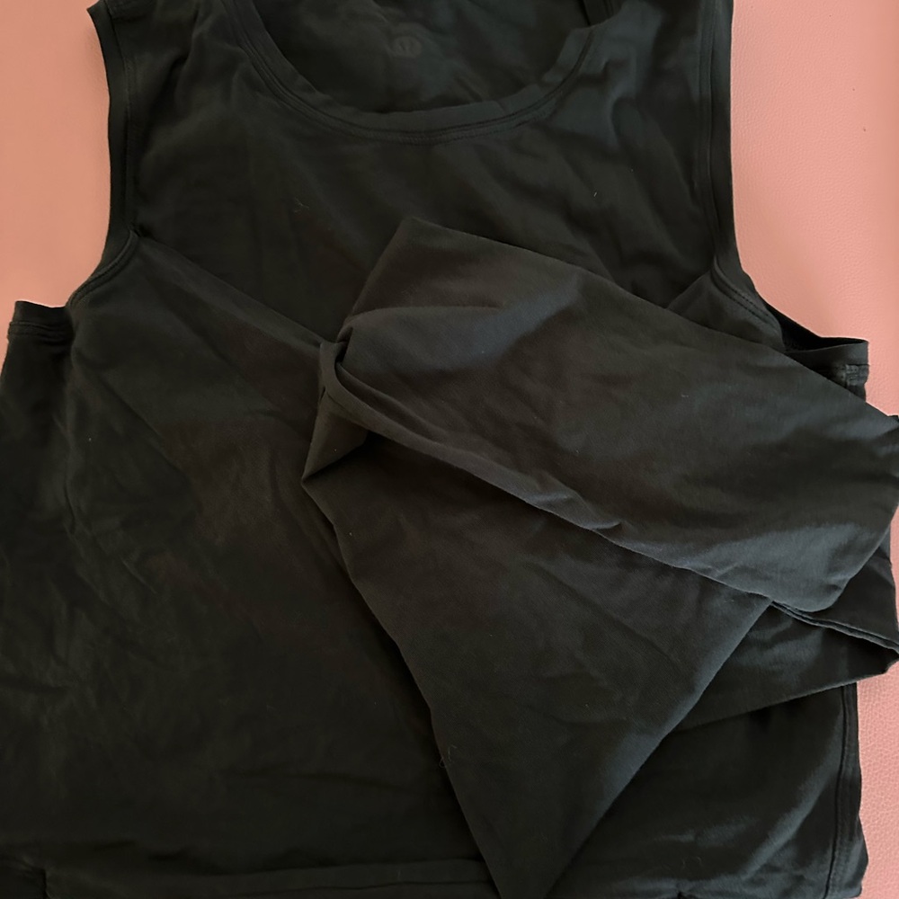 Lululemon Athletica Black Wraparound Top